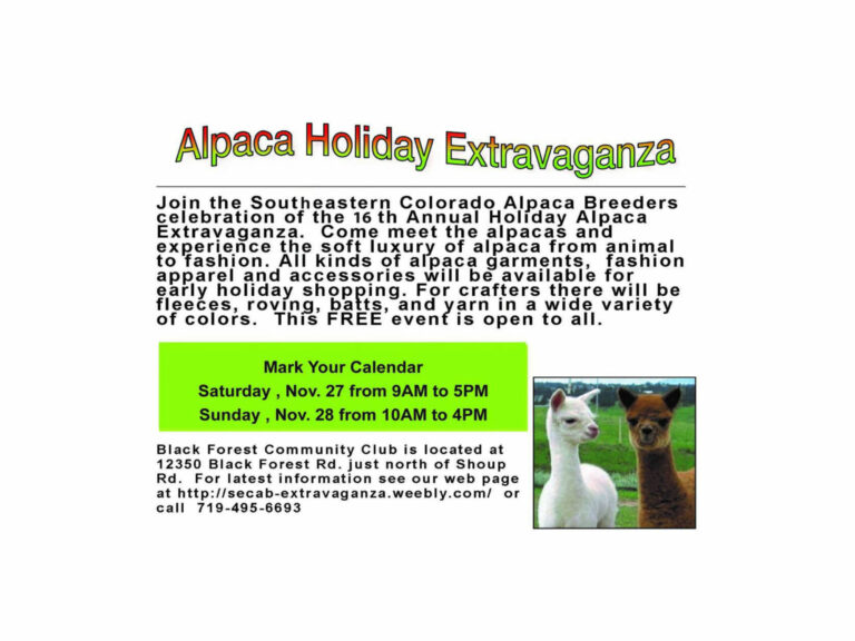 2021 Holiday Alpaca Extravaganza