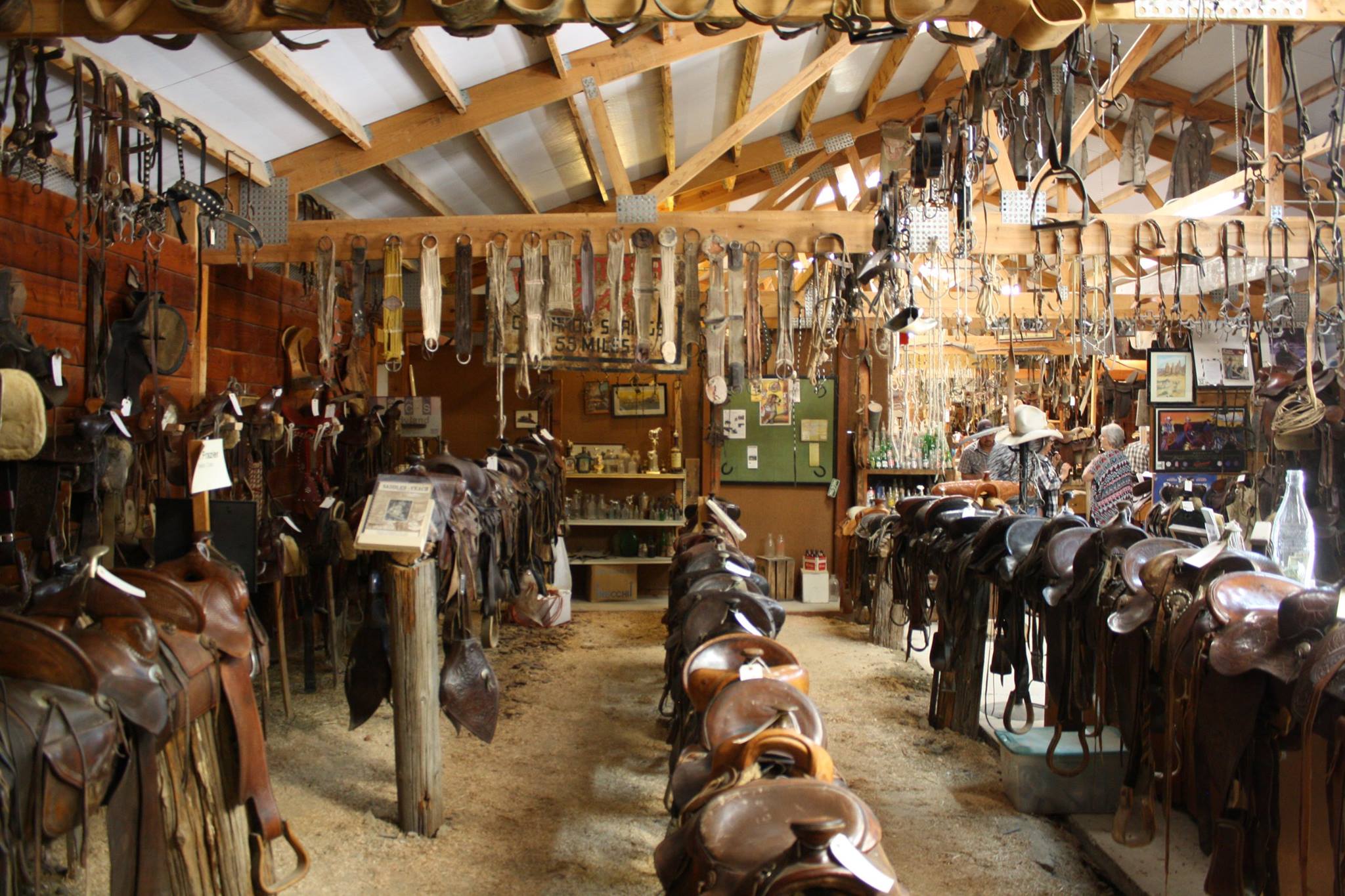 one area of saddles and tack used one distinct era and location